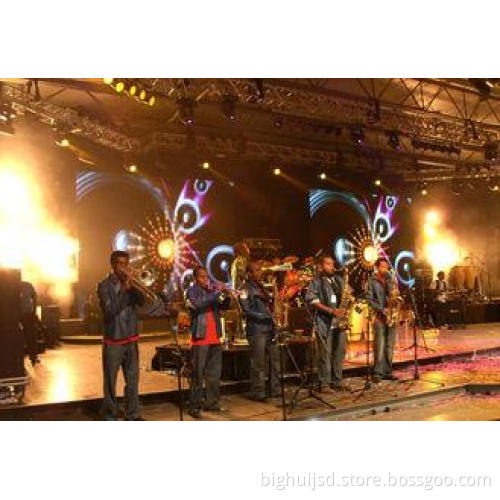Watreproof P20mm 60HZ Custom Curtain Stage Led Screens Disp